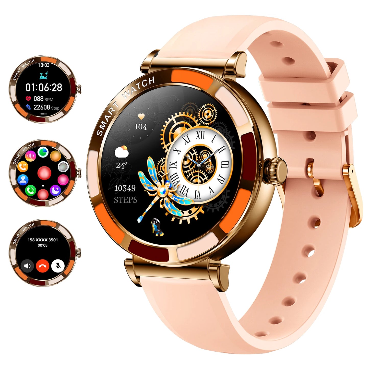 Smartwatch EIGIIS para mulheres/Relògio inteligente