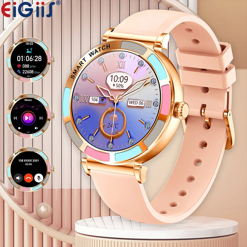 Smartwatch EIGIIS para mulheres/Relògio inteligente