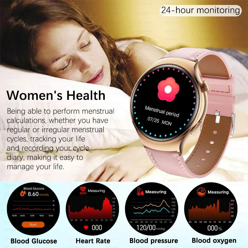Relogio inteligente Watch 4 Mini /Prateado