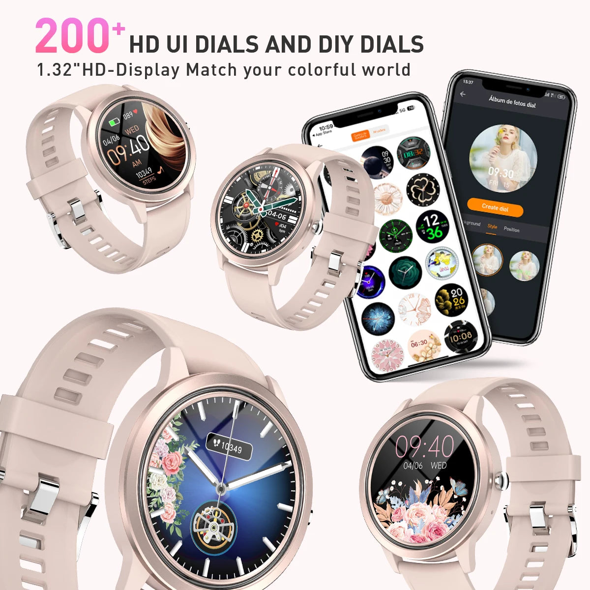 New Women Smartwatch For Android IOS