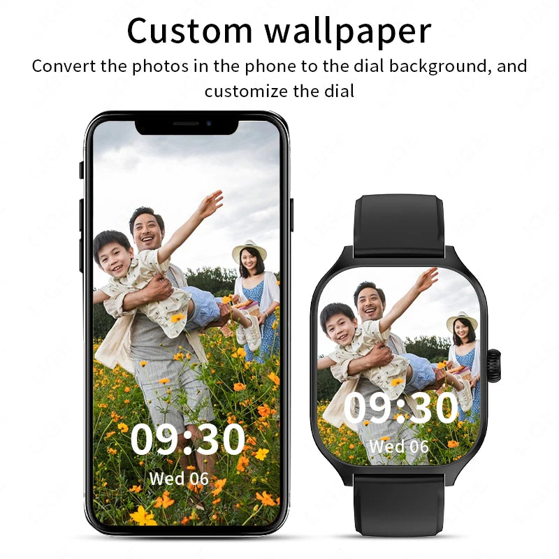 Smartwhatch/Relogio inteligente para mulheres chamada Bluetooth