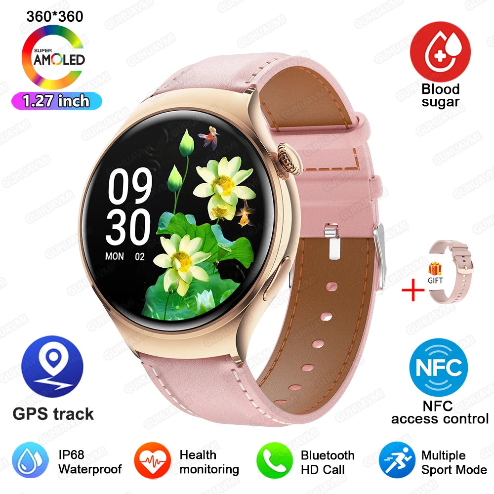 Relogio inteligente Watch 4 Mini /Prateado