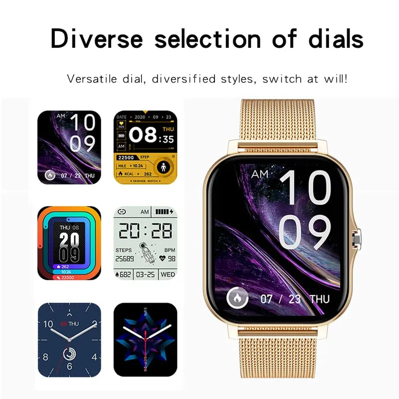 Relógio Inteligente para Homens e Mulheres, Smartwatch