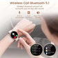 Smartwatch tela redonda AMOLED Bluetooth relógios inteligentes para mulheres /2 Braceletes