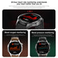 Relógio inteligente masculino 360*360 tela amoled bluetooth chamada ip67
